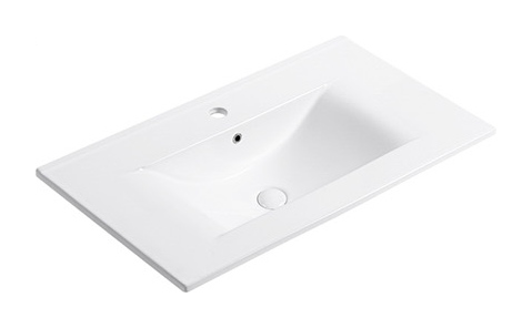 B81 single basin ceramic vanity top