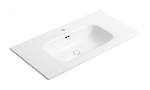D1050 single basin ceramic vanity top