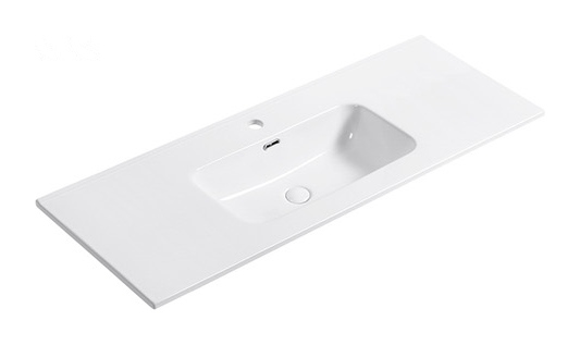 D121 single basin ceramic vanity top