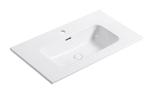 D81 single basin ceramic vanity top