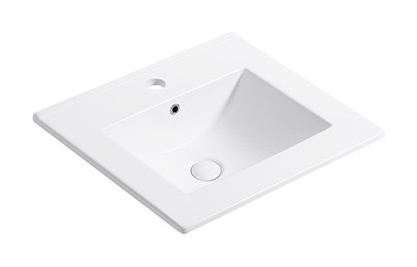E51 single basin ceramic vanity top