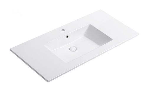 F1050 single basin ceramic vanity top