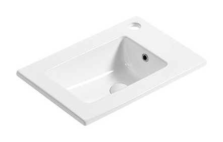 F4530 Right Tap Hole single basin ceramic vanity top